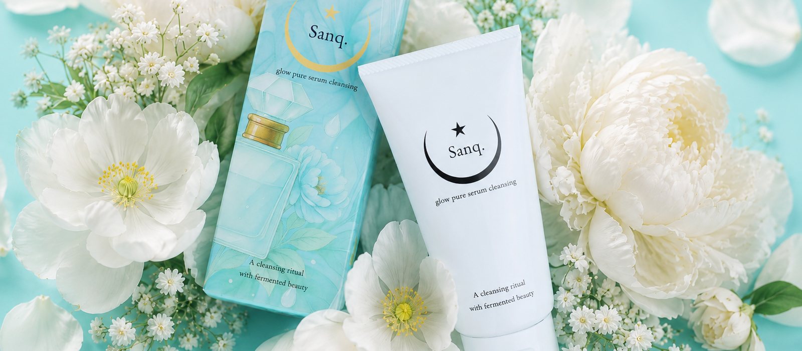 Sanq. 麹発酵美容液クレンジングジェル